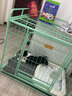 憨憨宠狗笼宠物狗狗笼子中小型犬泰迪柯基家用围栏栅栏兔子笼子用品狗窝 顶部三面置物架狗笼96款绿色 实拍图