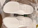 卡骆驰（CROCS）洞洞鞋男鞋女鞋士 2026夏季新款运动鞋沙滩鞋透气休闲拖鞋凉鞋子 经典贝雅-纯白幻想-建议拍小一码-热推款 41 -42 实拍图
