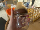 世喜玻璃奶瓶0-6个月新生儿奶瓶防胀气0-3个月婴儿奶嘴240ml（0-1月） 晒单实拍图