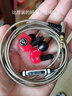 Earmax TYEPC单晶铜 带麦 IM50耳机线 IM70苹果 IM01升级线 IM02 IM03 IM04线 灰色弯插  线控版 实拍图