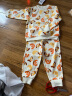 巴拉巴拉套装宝宝秋装婴儿长袖儿童婴儿衣服两件套可爱萌 黄色调00333 100cm 晒单实拍图