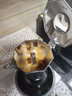比乐蒂（Bialetti）【百年品牌】摩卡壶 双阀高压手冲咖啡壶意式浓缩手动咖啡机送礼 4杯份+s2.0电陶炉(银河灰) 170ml 实拍图