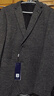SHANSHAN杉杉西服男秋冬季厚款含羊毛商务休闲中青年男士西装外套职业正装 SSI233382722咖色 48 /175 实拍图