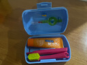 CURAPROX科瑞宝士瑞士进口旅行牙刷牙膏套装 轻巧折叠便携牙刷盒旅游露营 蓝盒（红牙刷橙牙膏） 1支 一盒装 晒单实拍图