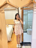 FOX.G吊带连衣裙女士新品夏天女装2025年夏季新款少女感小个子纯欲裙子 飞飞袖大蝴蝶结公主裙 M 【建议95-115斤】 实拍图