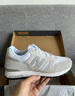 NEW BALANCE NB 官方休闲鞋男鞋女鞋轻便舒适透气百搭565系列情侣运动鞋 浅灰 ML565EW1 37.5 (脚长23cm) 实拍图