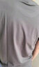 啄木鸟t恤男短袖潮流纯棉上衣服新款半袖体恤男士加大码衣服男 AT005灰色+AT004白色 XL 实拍图
