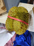 晨木鲜生（chenmuxiansheng）泰国进口金枕头榴莲鲜果 榴莲新鲜生鲜水果 软糯香甜 8-9斤(1-2个) 实拍图