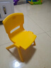 苍槿塑料儿童凳子靠背椅子幼儿园宝宝吃饭餐椅家用防滑加厚熟胶小板凳 浅蓝色 坐高21cm）无脚套 实拍图