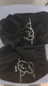途尊（kingtrip）ins风可爱袖套秋冬长款防脏防水套袖学生办公卡通护袖防污手袖头 [ HUG黑狗毛绒款] 19*13cm 实拍图