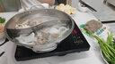 拜格（BAYCO） 鸳鸯锅火锅专用锅具大容量不串味汤锅电磁炉煤气灶通用不锈钢锅 34CM加厚鸳鸯火锅【不带盖】 实拍图