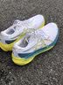 亚瑟士ASICS跑步鞋男鞋稳定运动鞋透气支撑舒适跑鞋 GEL-KAYANO 30 白色/黄色 41.5 实拍图