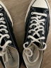匡威（Converse）官方 1970S男女经典低帮帆布鞋黑色162058C 162058C/黑色 41.5/8 实拍图