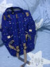 aardman妈咪包多功能大容量外出双肩包背奶包时尚妈妈包HY1706深蓝小花 实拍图