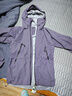 迪卡侬硬壳冲锋衣男女户外休闲登山徒步防风防水夹克风衣MH500外套 男款-暮山紫 S 实拍图