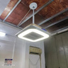 V-POWER麻将灯吸烟灯棋牌室吸烟净化器打麻将专用升降吊灯伸缩空气净化灯 【巨蕙】铂金灰+触摸遥控+内循环 不包安装 实拍图