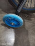 儿童自行车辅助轮童车闪光辩论童车单支撑学车轮子配件 16寸蓝色发光辅助轮一套(配工具) 实拍图