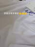 红蜻蜓 t恤女2025春夏季新款韩版圆领女装纯棉短袖T恤上衣显瘦打底潮 557#TM+hqt 白色短袖 L 实拍图