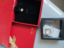 周六福5D硬金黄金戒指女莫比乌斯环计价A019631 10号 约1.24g生日礼物 实拍图