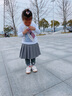 衣诺坊女童百褶裙演出服礼服英伦风短裙校园合唱服黑色西装校服园服六一 实拍图