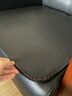 携赢（XIEYING）真皮沙发垫夏季防滑办公室商务专用皮质坐垫黑色沙发垫扶手垫套罩 黑色 60*150cm 实拍图
