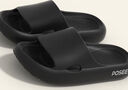 朴西2025新款凉拖鞋女夏季浴室洗澡防滑情侣软底家居室内男EVA不臭脚 珍珠黑 【一体成型EVA】 40-41 实拍图