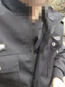 猎阵黑色保安服冬大衣男套装保安套装门岗棉衣男棉袄棉衣冬季酒店物业 黑冬执勤棉服+裤子 165/M 实拍图