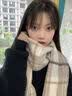 牧尔西纯羊毛围巾女生轻奢冬季围脖保暖披肩礼盒妈妈生日中秋礼物 实拍图