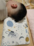 好孩子儿童乳胶枕幼儿园枕头新生宝宝安抚枕婴儿定型枕0-1-3-6-12岁四季 3-6岁儿童款 星际蓝色含枕套 实拍图