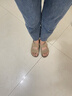 百丽（Belle）周雨彤杨迪同款吐司拖1代升级版女外穿勃肯鞋凉拖鞋A8R1DBT5 杏色-拖鞋(女款) 1代升级版 34 实拍图