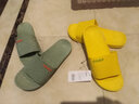 酷趣（Coqui）&frog联名拖鞋男女高弹凉拖鞋居家室内洗澡凉鞋麦芽色39-40CQ2001 实拍图