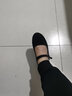 老北京布鞋女鞋中跟单鞋坡跟黑一代工装工作鞋黑色酒店护士舞蹈妈妈跳舞鞋 黑色 38 实拍图