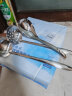 十咏 不锈钢火锅勺两件套  汤勺 漏勺 组合装加长手柄一体成型SY-6413 实拍图