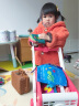 奥智嘉购物车儿童玩具3-6岁过家家仿真大号手推车切切乐女孩生日礼物红 实拍图