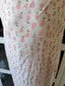 红豆女童睡裙纯棉春夏季薄款家居服儿童短袖套头睡衣A类Q3306白色160 实拍图