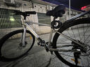 MACOGE迈凯捷超轻铝合金平把公路自行车砾石公路车碟刹男女成人学生瓜车 全息银-27速-超轻铝合金车架 M码-适合身高158-175CM 实拍图