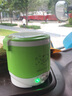 欧之宝（OUSHIBA）车载电饭煲12v/24v1升适合1-2人轿车货车用家用迷你饭煲车家两用 绿色小猫款 1L 24V大货车 卡车 实拍图
