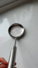 炊大皇 漏勺 304不锈钢滤勺加厚长柄网勺油炸勺捞面条 实拍图