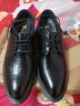 品牌商务正装皮鞋男休闲鞋英伦潮流新郎真皮内增高韩版结婚皮鞋男士冬季加绒加厚棉鞋男小码皮鞋37码 奈驷 黑色内增高5CM 37.5 实拍图