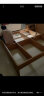 全友家居 床简约卧室家具木板床  1.8米北欧原木色双人床 实拍图