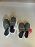 洁丽雅防水羽绒棉拖鞋男士冬季室内情侣居家保暖加绒防臭防滑棉鞋女秋冬 灰色 【1.0经典款 店长推荐】 38-39 【适合37-38码】 实拍图