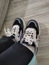 回力老爹鞋女鞋显脚小休闲鞋子女厚底增高鞋加绒保暖棉鞋休闲运动鞋女 米黑 36 实拍图