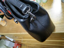 北狐真皮女包中年女包妈妈包高贵大气百搭女手提包情人节时尚头层牛皮 黑色 实拍图