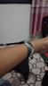 watchbond适用华为手环10/9/NFC表带华为手环8通用腕带智能运动手环7编织滑扣尼龙腕带手表透气舒适男女表带 【编织滑扣丨可调节】炫彩黑 适用华为手环10/9/8/NFC腕带+膜*2 实拍图