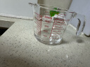 拜格（BAYCO）玻璃杯量杯500ML 食品级耐高温带刻度杯烘焙工具计量杯 BX6873 实拍图