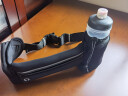 跑步腰包男女户外马拉松健身装备多功能水壶包运动防水腰带手机包WT. 黑色 晒单实拍图
