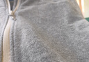 迪卡侬（DECATHLON）保暖户外抓绒衣外套男女运动宽松秋摇粒绒外套冲锋衣内胆 男款-半拉链-浅灰色 3XL 实拍图