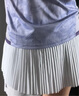 YONEX新款尤尼克斯羽毛球服短裙女yy百褶裙220113运动裙网球裙跑步 220113TCR白色  XL 实拍图