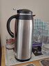 瑞家（RIKA） 瑞家RIKA保温壶家用玻璃内胆暖壶不锈钢水壶大容量热水瓶会议室 1.9升 黑色 1.9L 实拍图