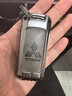 创勋（CHUANGXUN）广汽三菱欧蓝德钥匙套帕杰罗翼神奕歌劲炫ASX包汽车保护壳扣 三菱智能款 枪色.灰皮+灰色扣带 . 实拍图